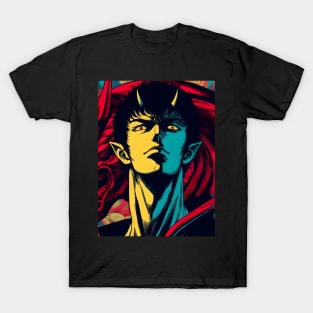 Anime Wonderland: Whimsical Art Prints Featuring Manga-Inspired Designs for Otaku Bliss! T-Shirt